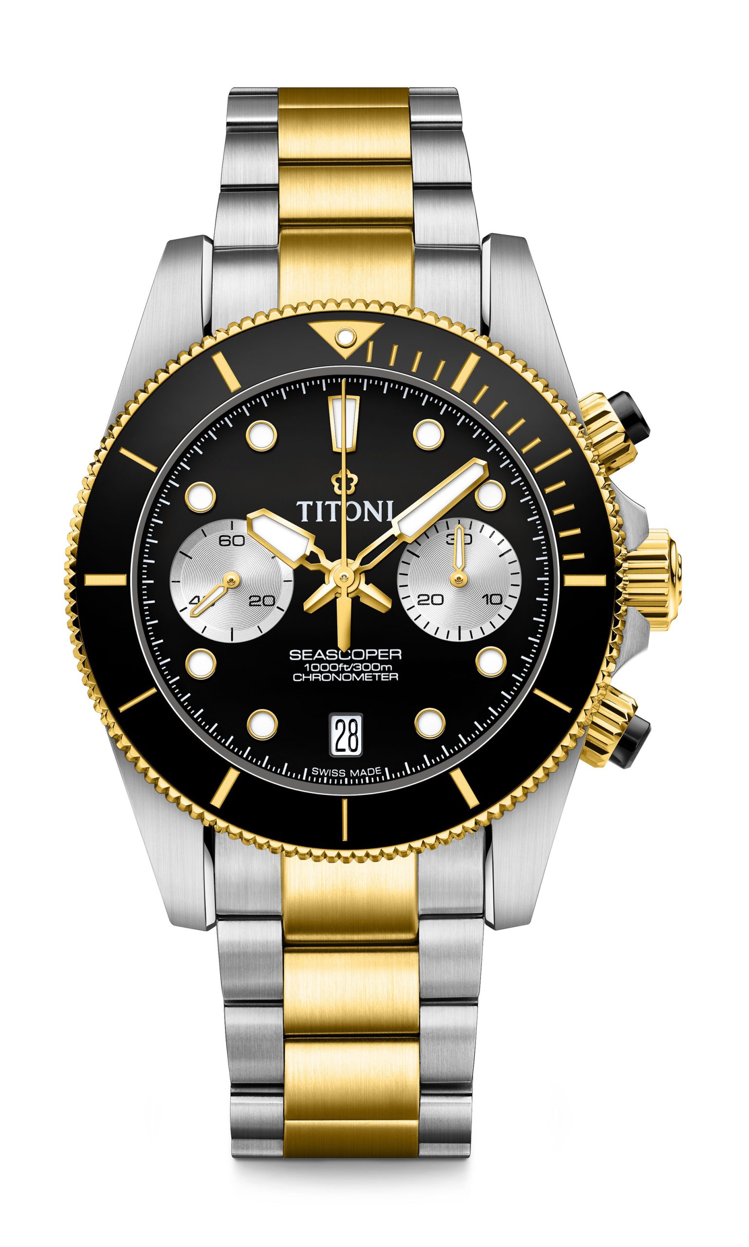 Titoni Seascoper 300 Bi-Compax Chronograph
