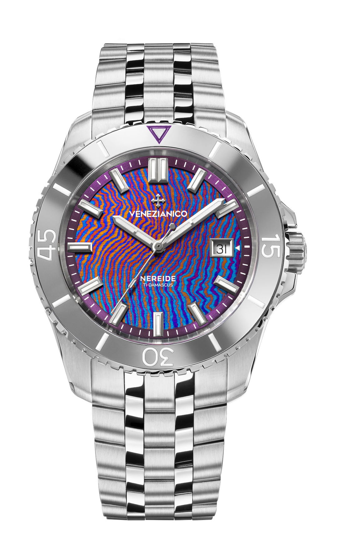 Venezianico Nereide Ti-Damascus – $1,295 – The Watch Pages