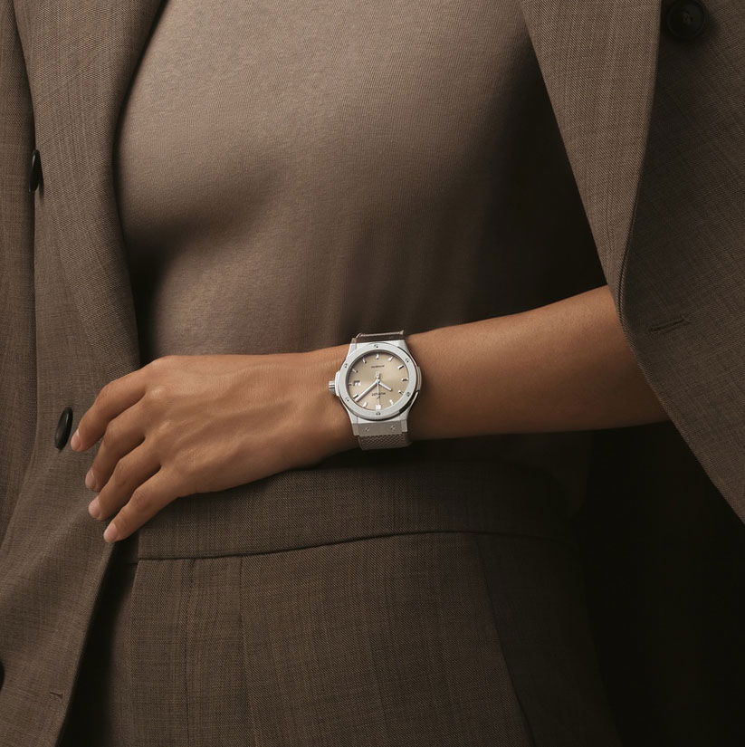 Hublot Classic Fusion Titanium Essential Taupe
