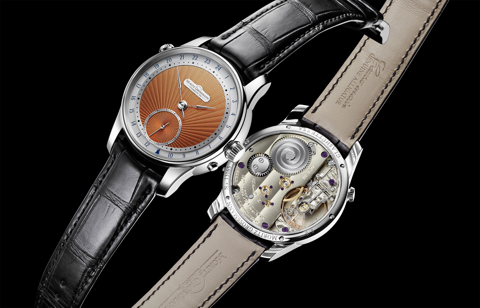 Moritz Grossmann GMT Guilloche