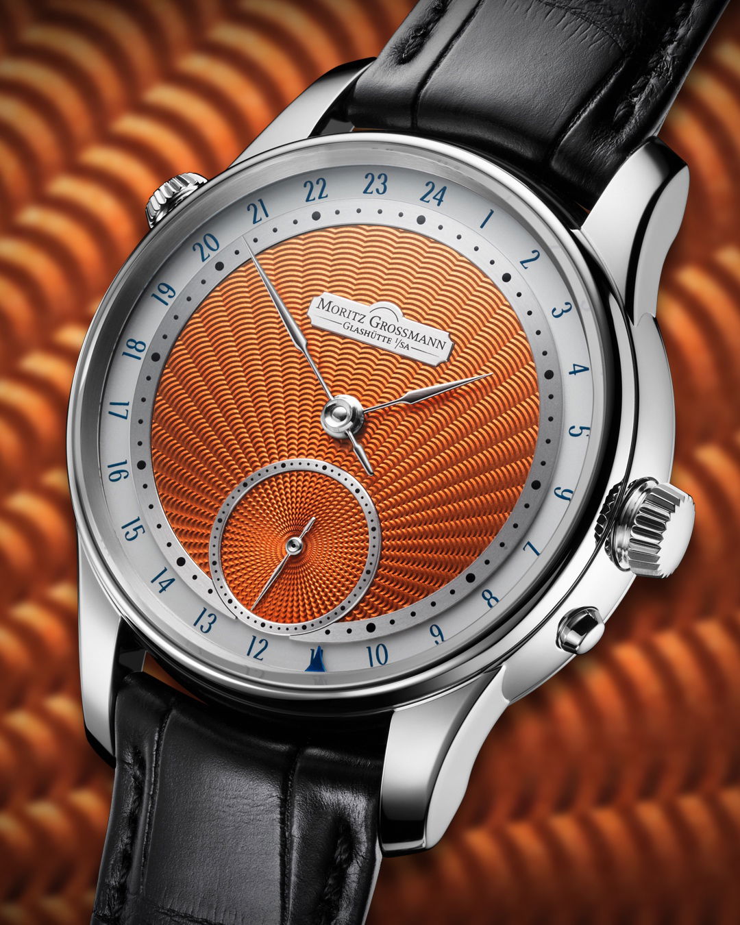 Moritz Grossmann GMT Guilloche