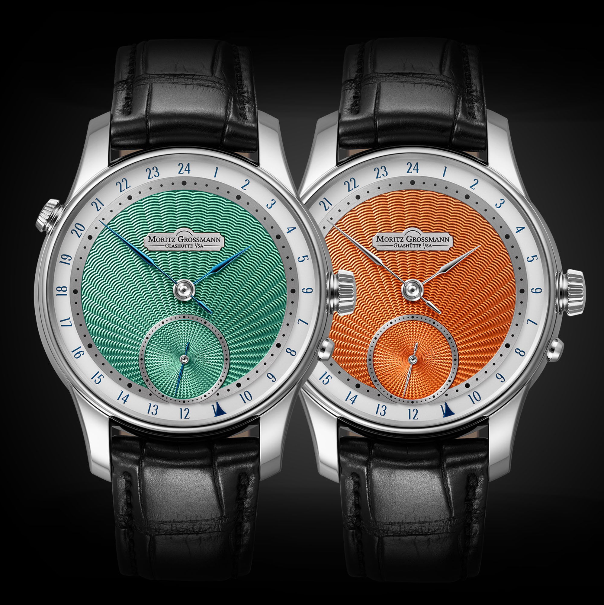 Moritz Grossmann GMT Guilloche