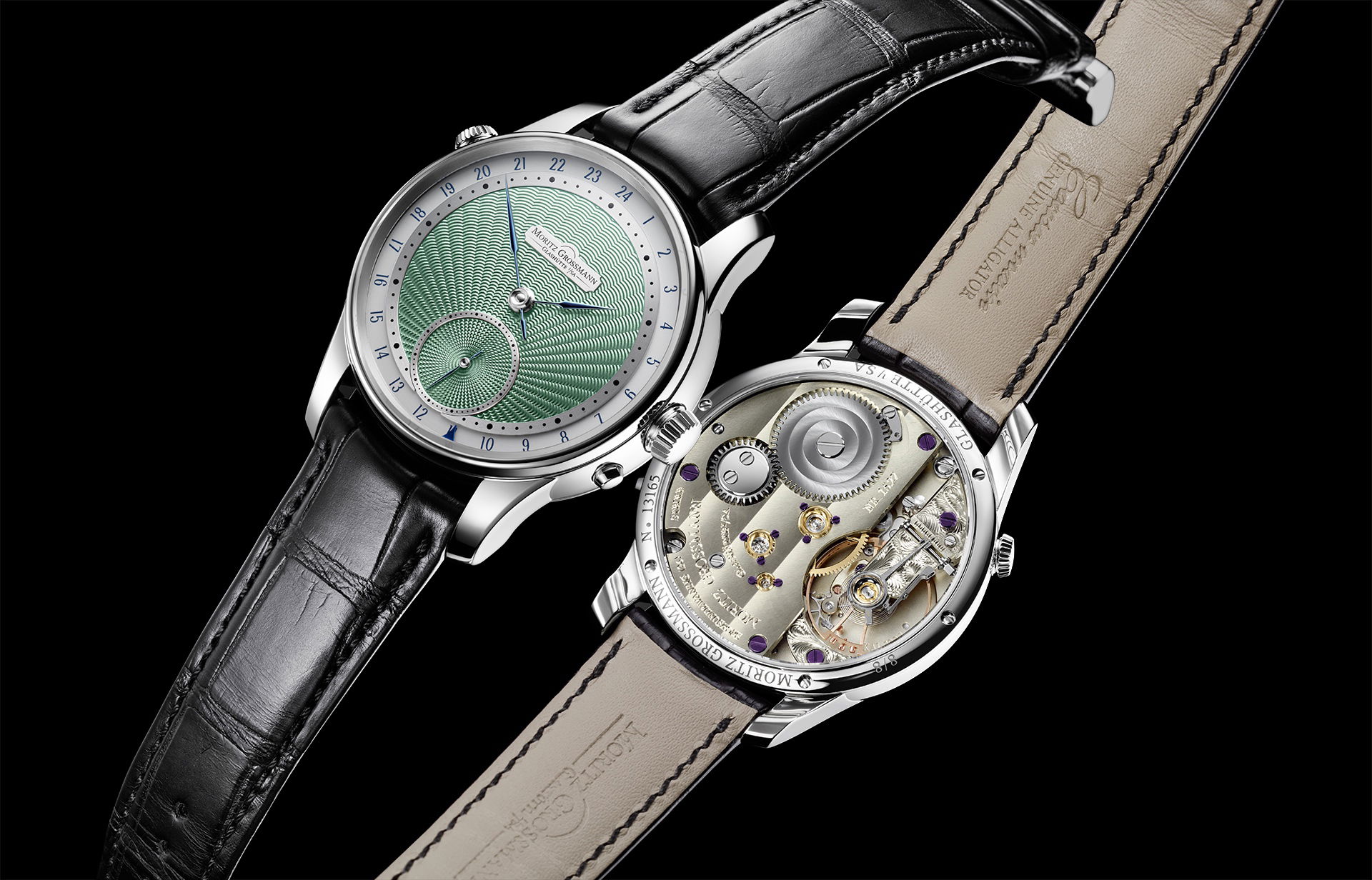 Moritz Grossmann GMT Guilloche