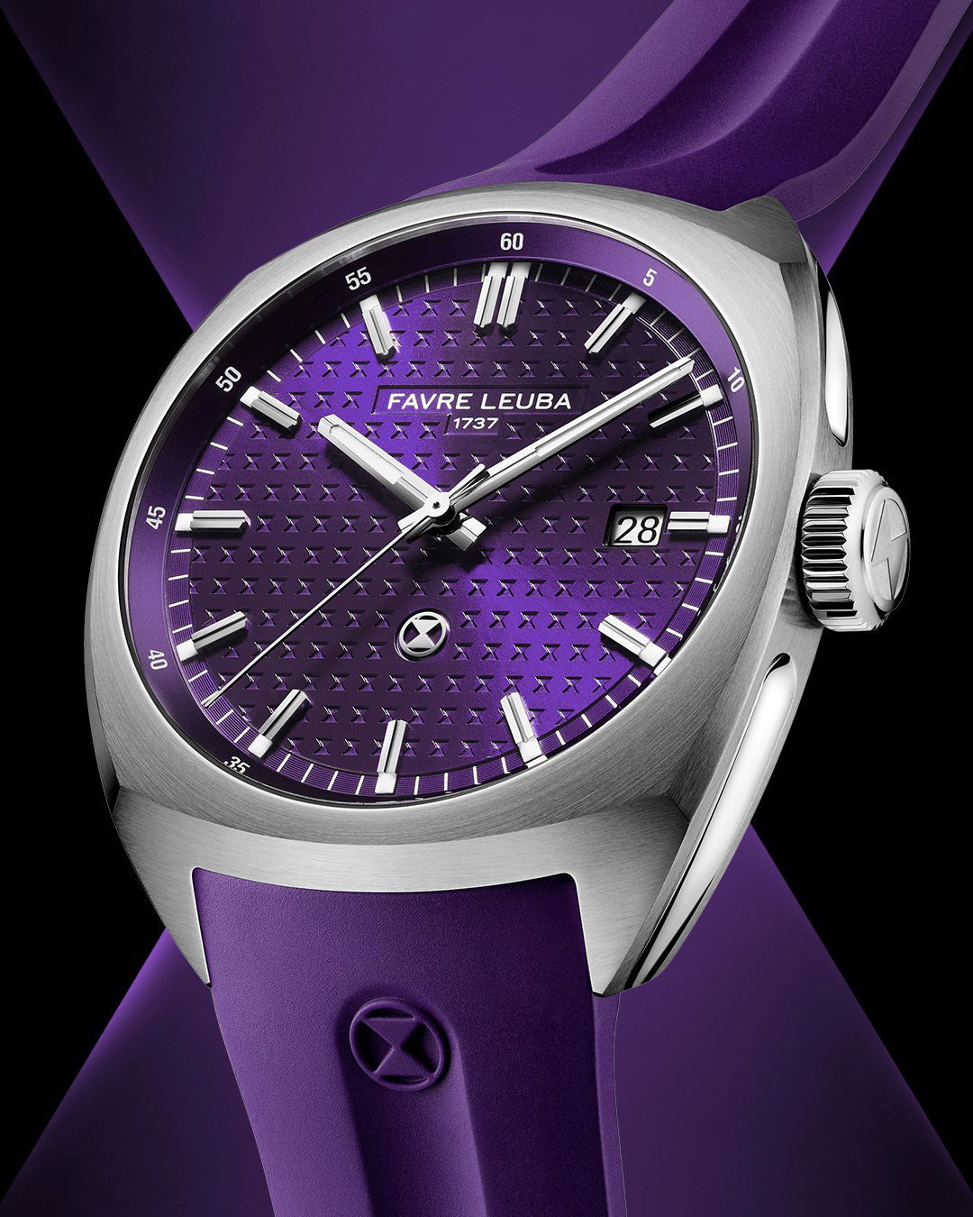 Favre Leuba Chief Date Royal Purple