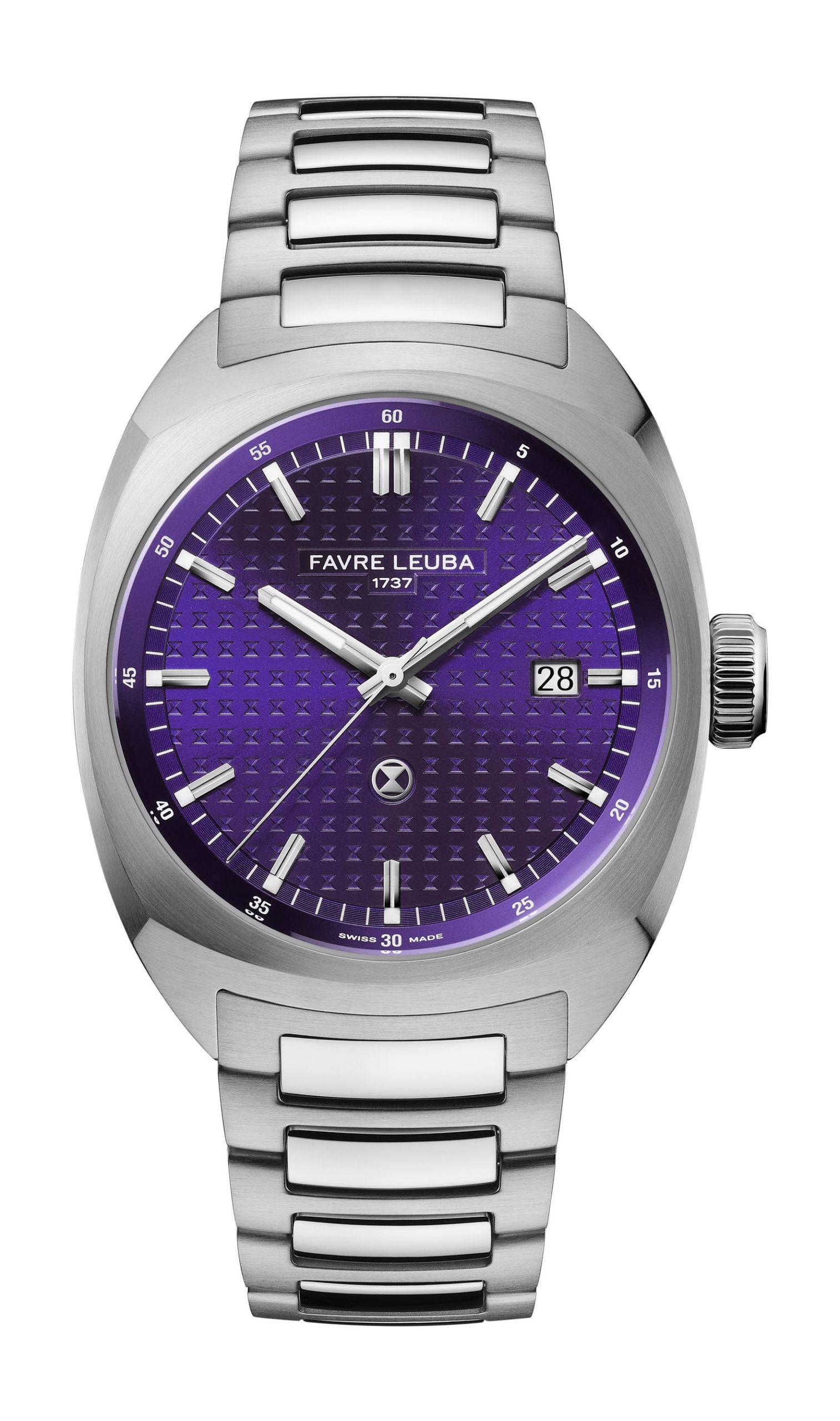 Favre Leuba Chief Date Royal Purple