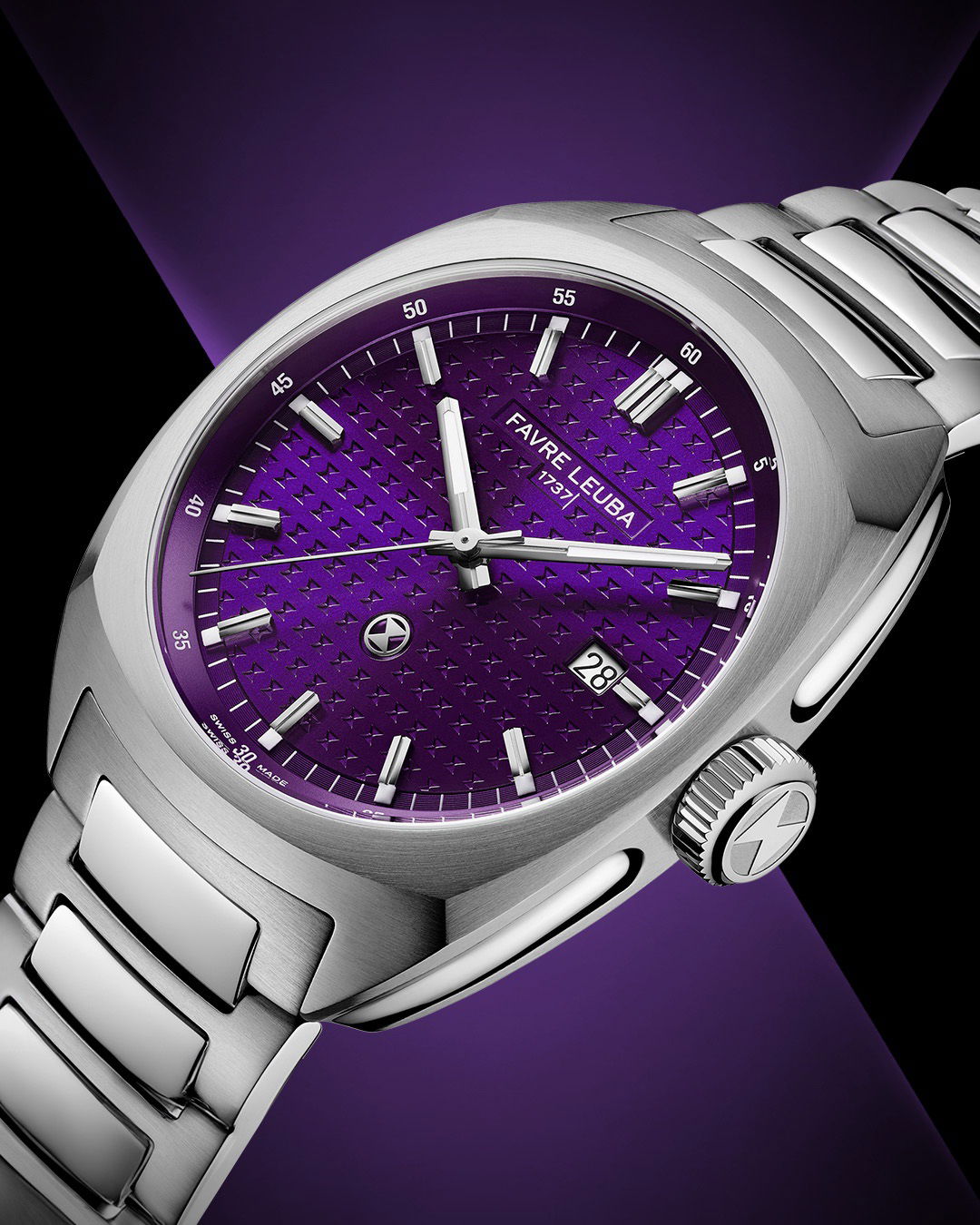 Favre Leuba Chief Date Royal Purple