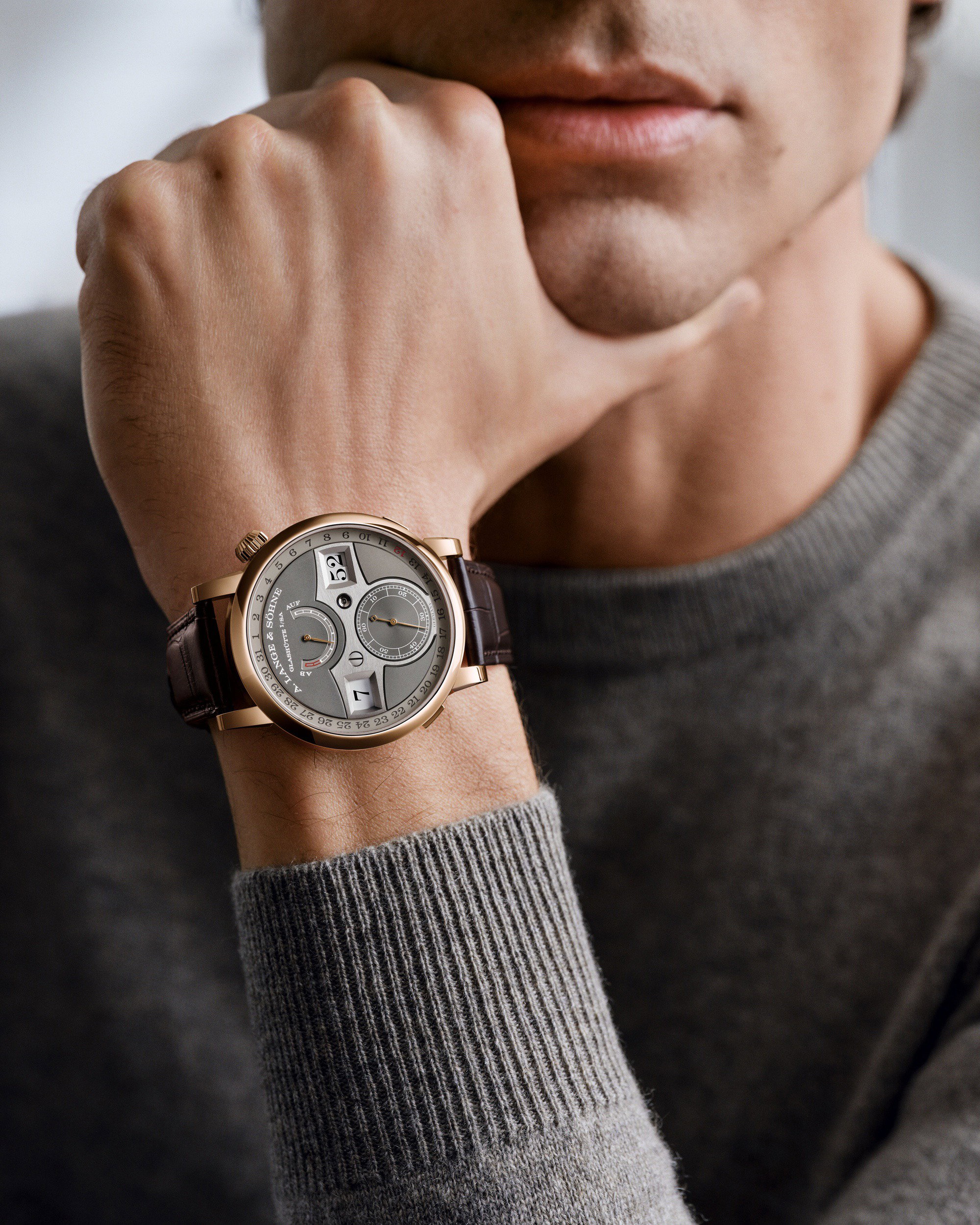 A. Lange & Söhne Zeitwerk Date
