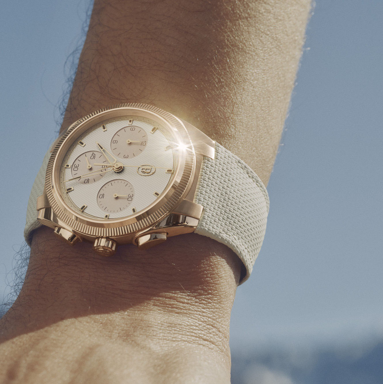 Tonda PF Sport Chronograph Rose Gold Sandstone - Image 2