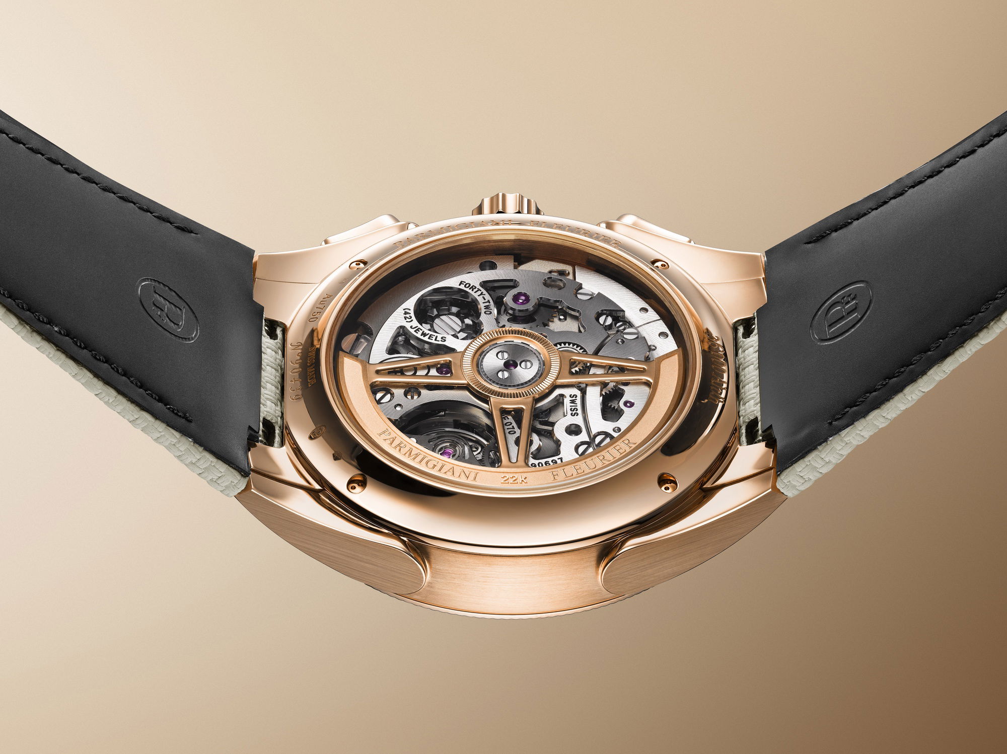 Parmigiani Fleurier Tonda PF Sport Chronograph Rose Gold Sandstone