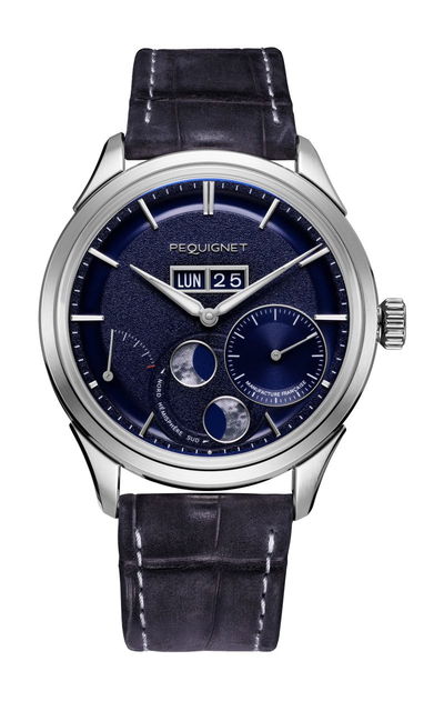 Pequignet Royale Paris 39.5 Day-Date-Moon