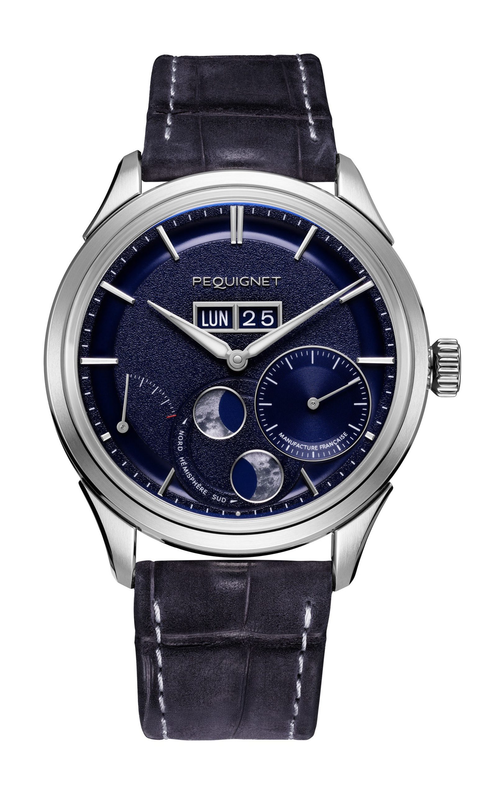 Pequignet Royale Paris 39.5 Day-Date-Moon