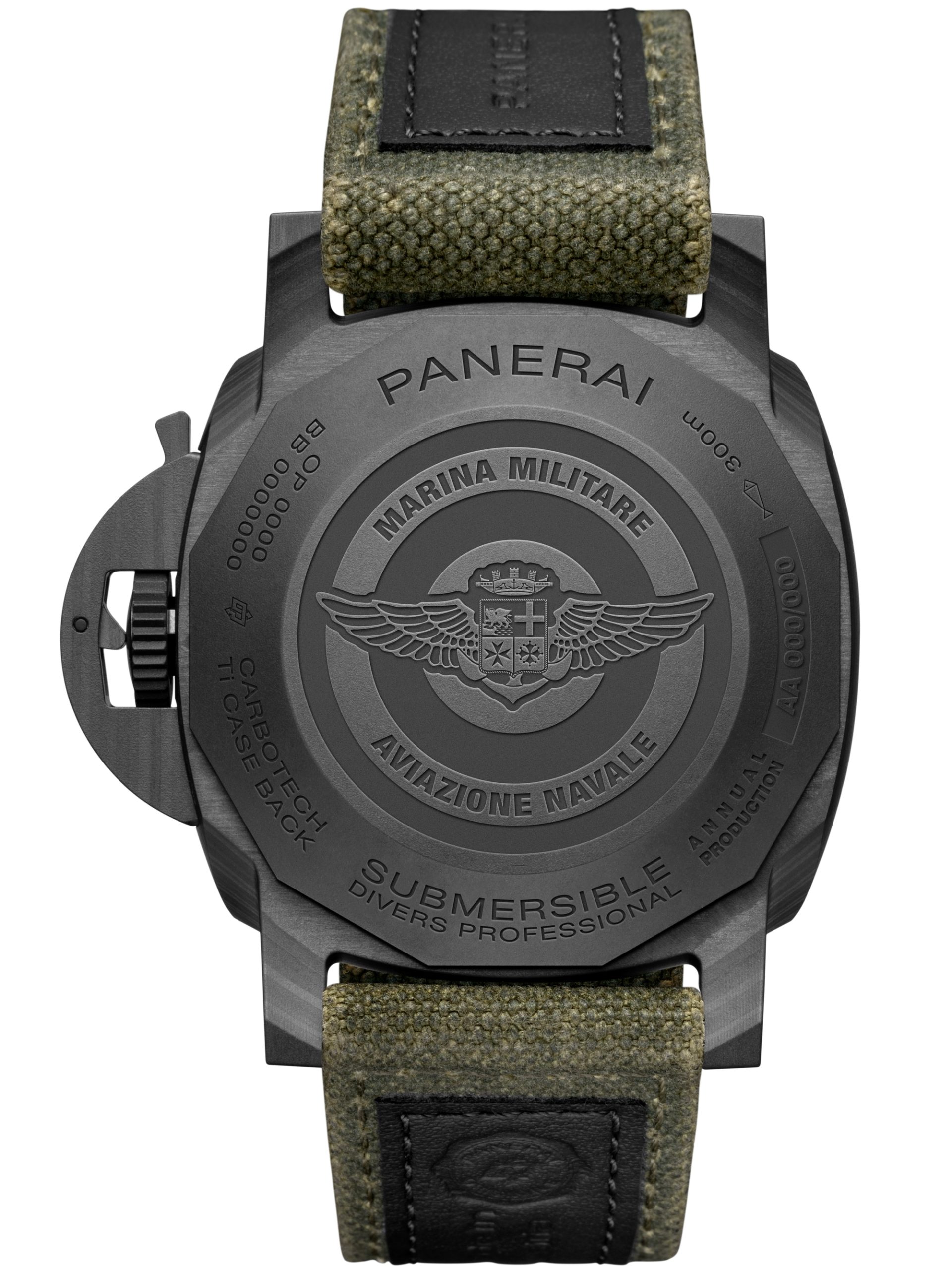 Panerai Submersible Marina Militare CarbotechTM