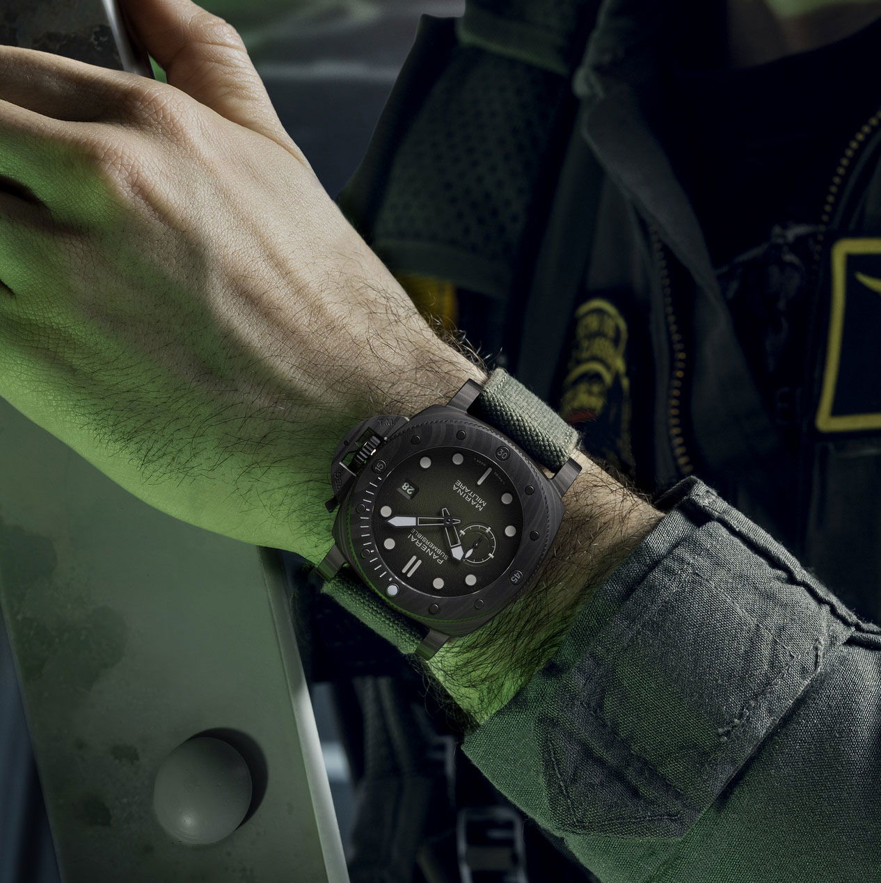 Panerai Submersible Marina Militare CarbotechTM