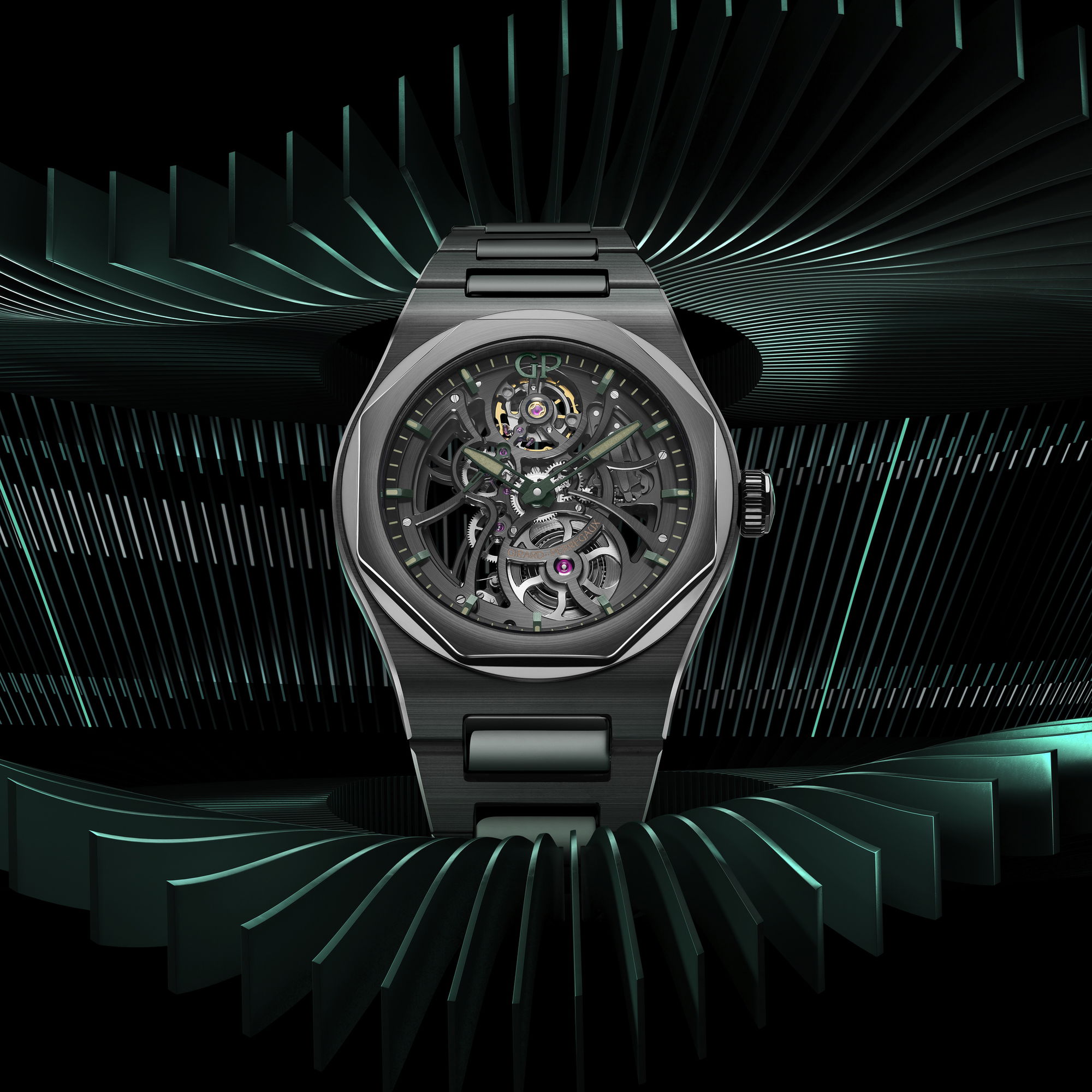 Girard-Perregaux Laureato Skeleton Aston Martin
