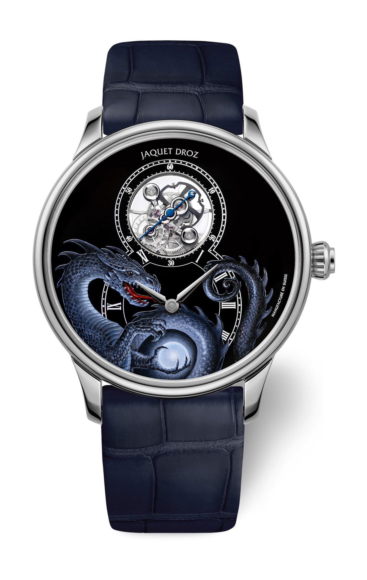 Jaquet Droz Tourbillon Dragon White Gold
