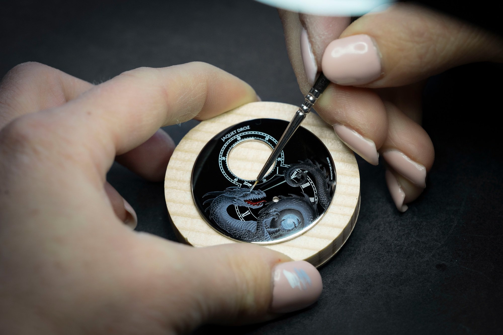 Jaquet Droz Tourbillon Dragon White Gold