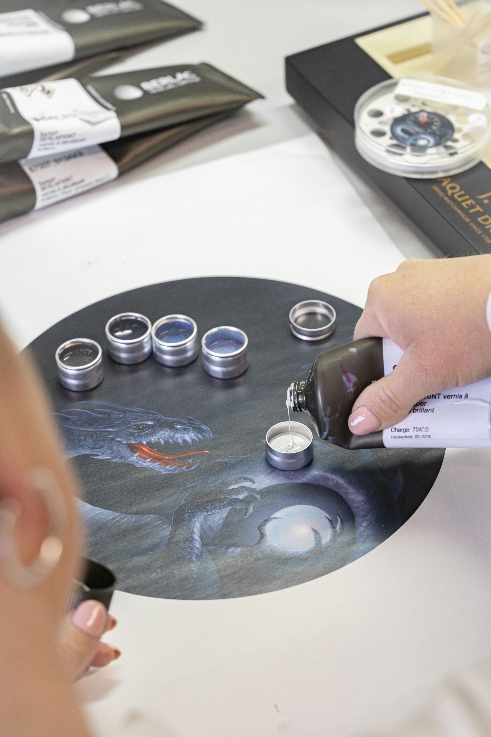 Jaquet Droz Tourbillon Dragon White Gold