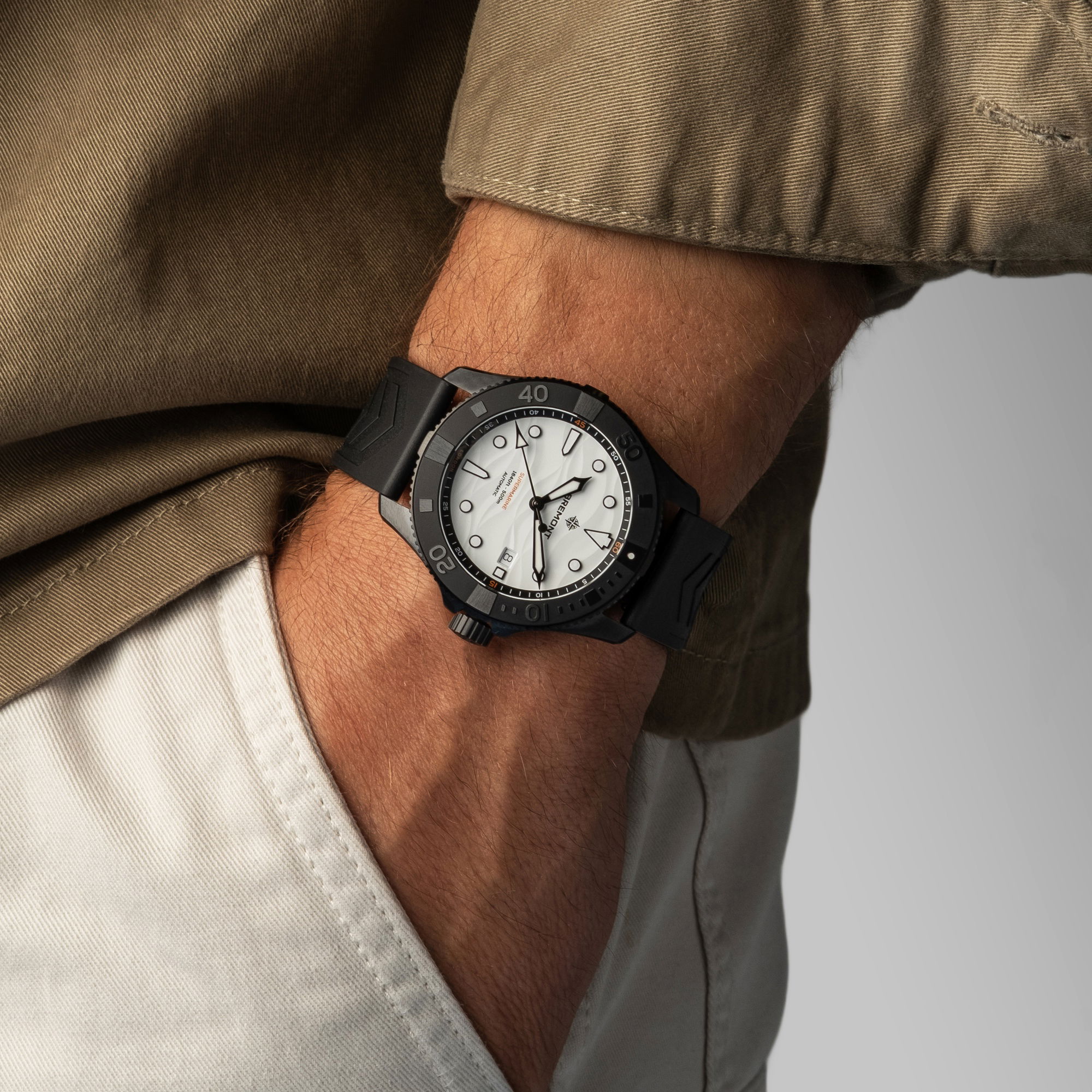 Bremont Supermarine 500M Full Ceramic Polar White