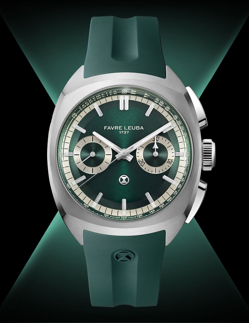 Favre Leuba Chief Chronograph British Racing Green