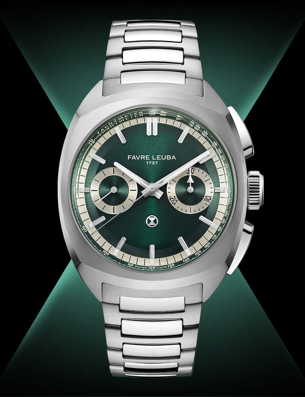 Favre Leuba Chief Chronograph British Racing Green