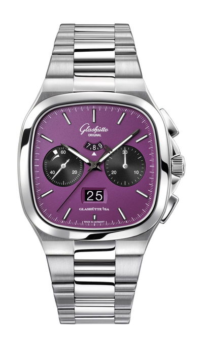 Glashütte Original Seventies Chronograph Panorama Date Plasma