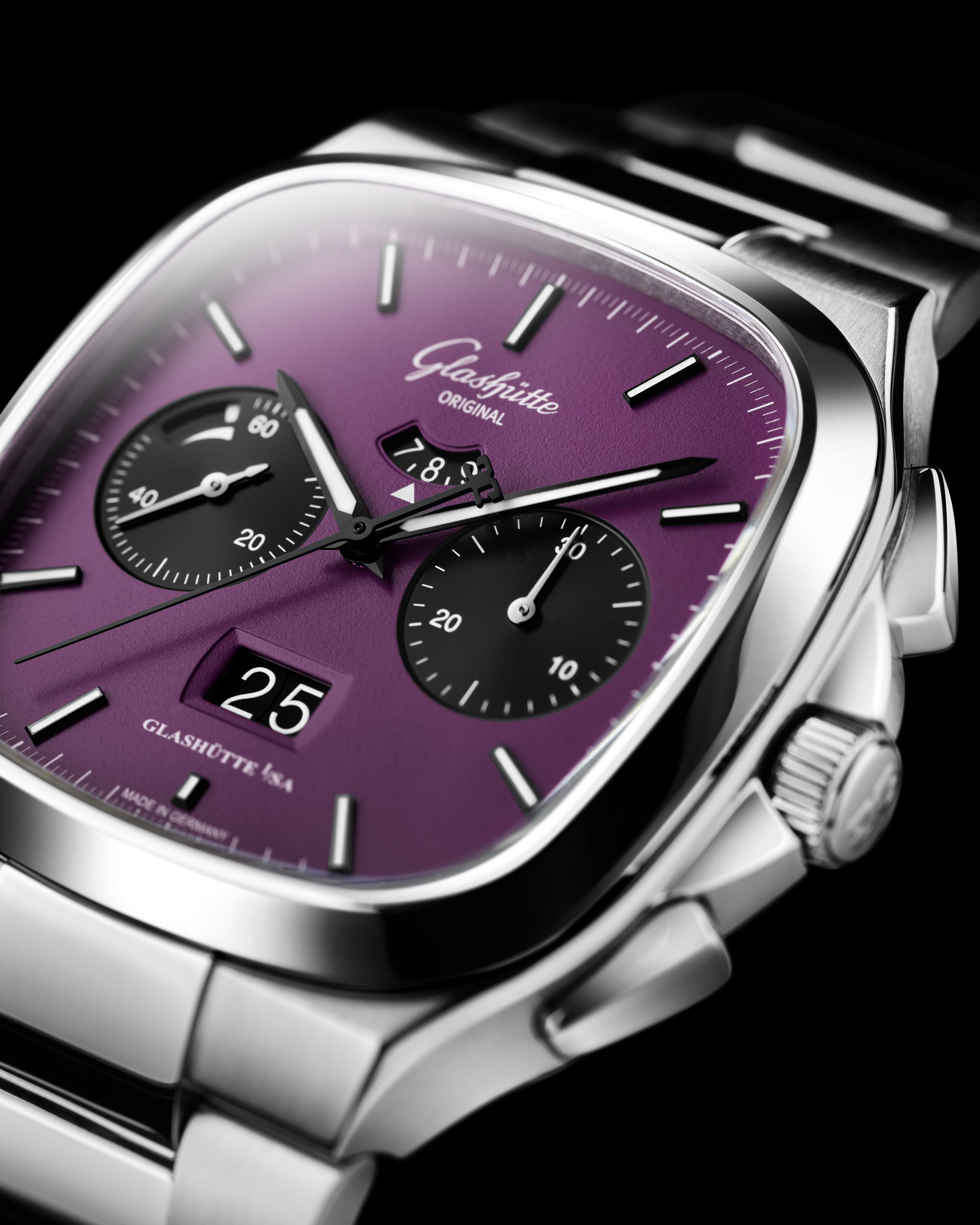 Glashütte Original Seventies Chronograph Panorama Date Plasma