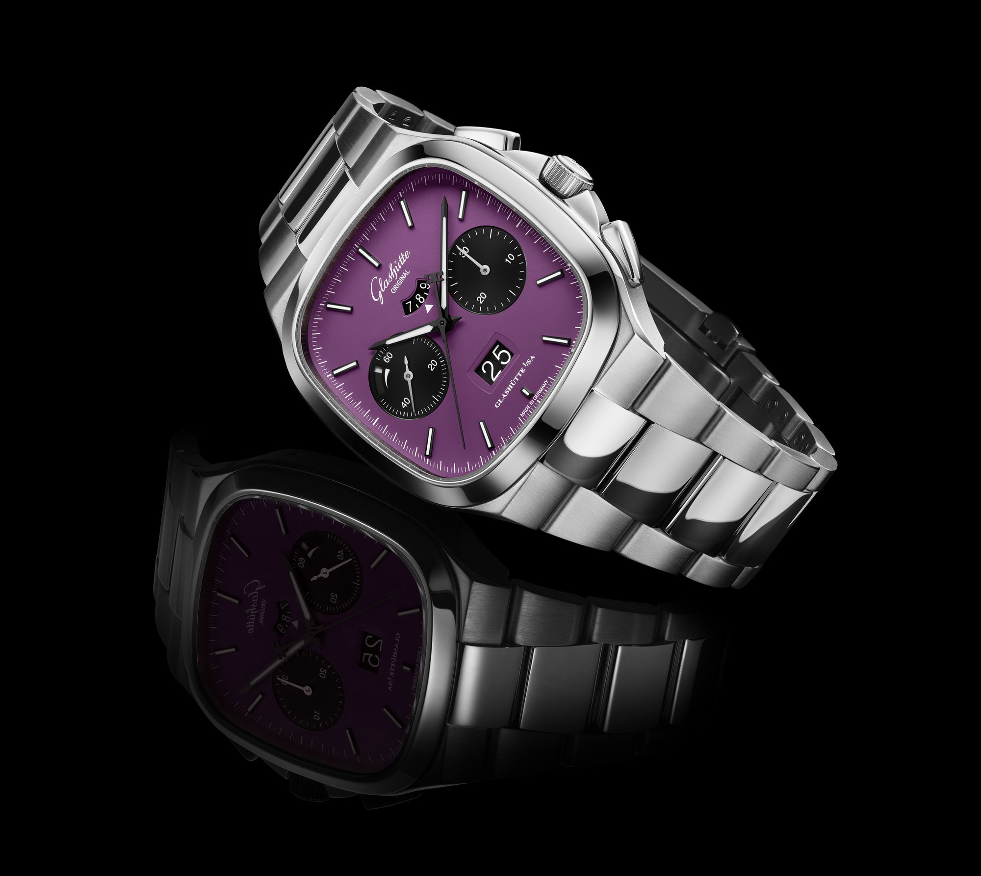 Glashütte Original Seventies Chronograph Panorama Date Plasma