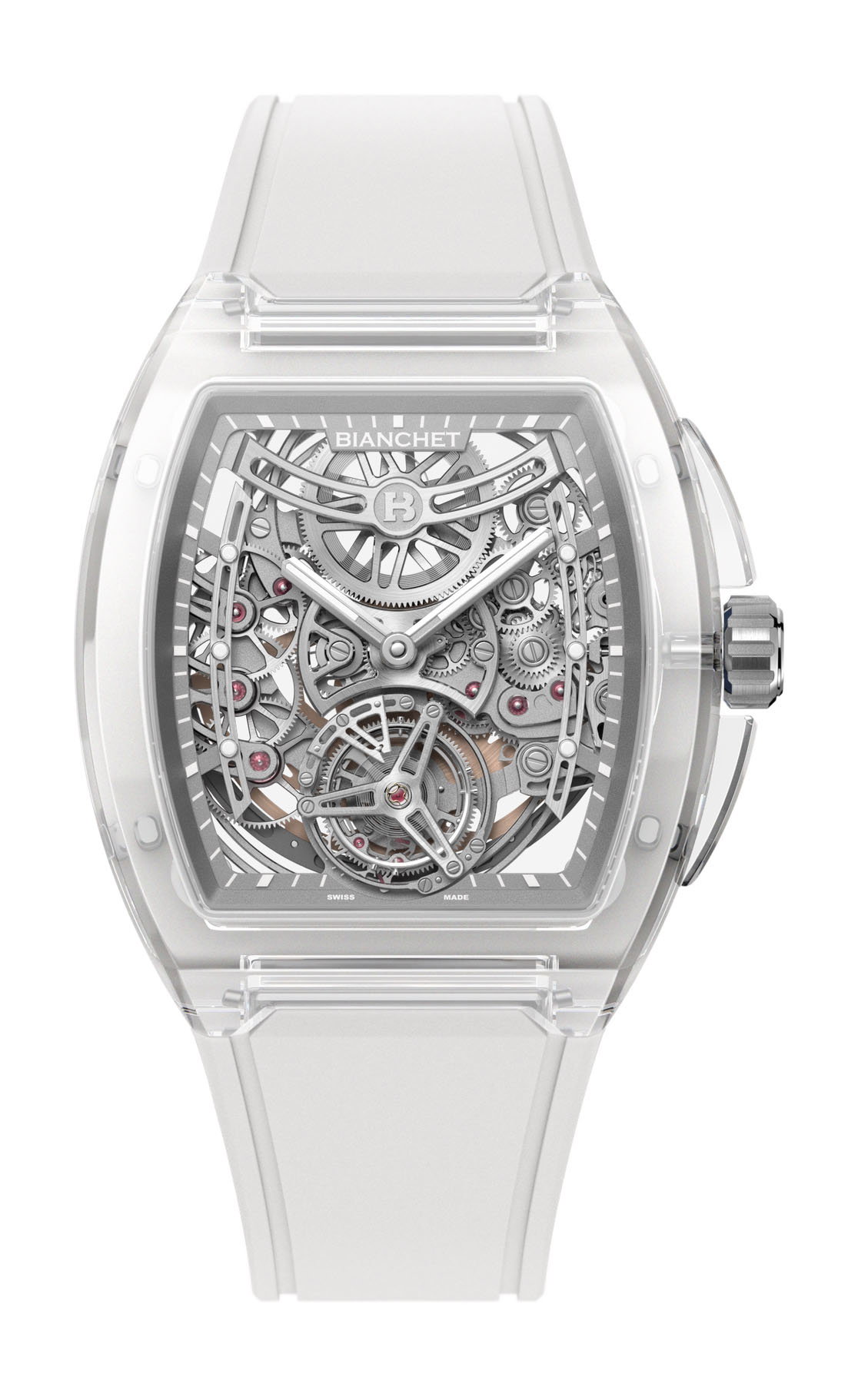 UltraFino Sapphire Skeleton White