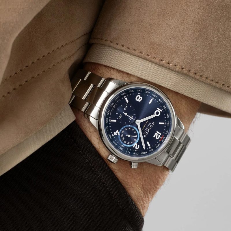 NOMOS Glashütte Club Sport neomatik World Timer