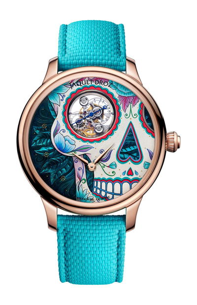 Jaquet Droz Tourbillon Skelet Red Gold Catarina Skull