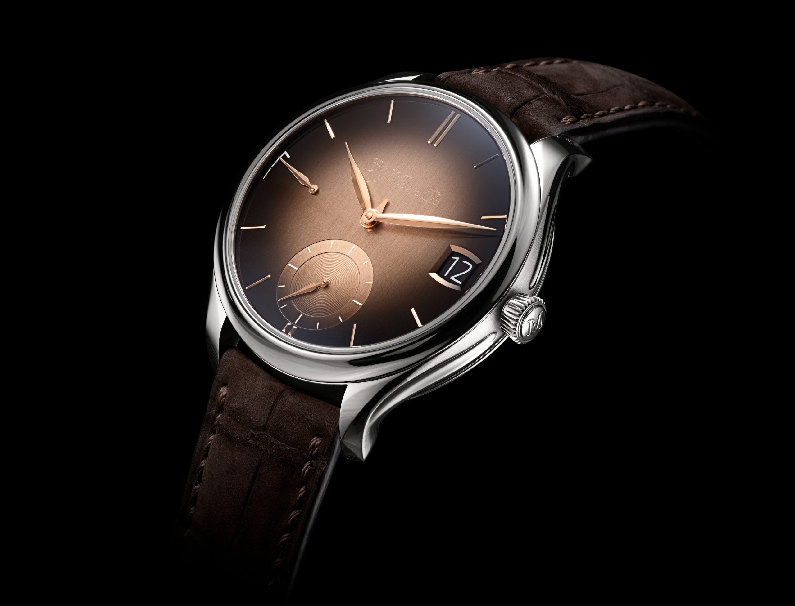 H. Moser &amp; Cie Endeavour Perpetual Calendar Smoked Salmon