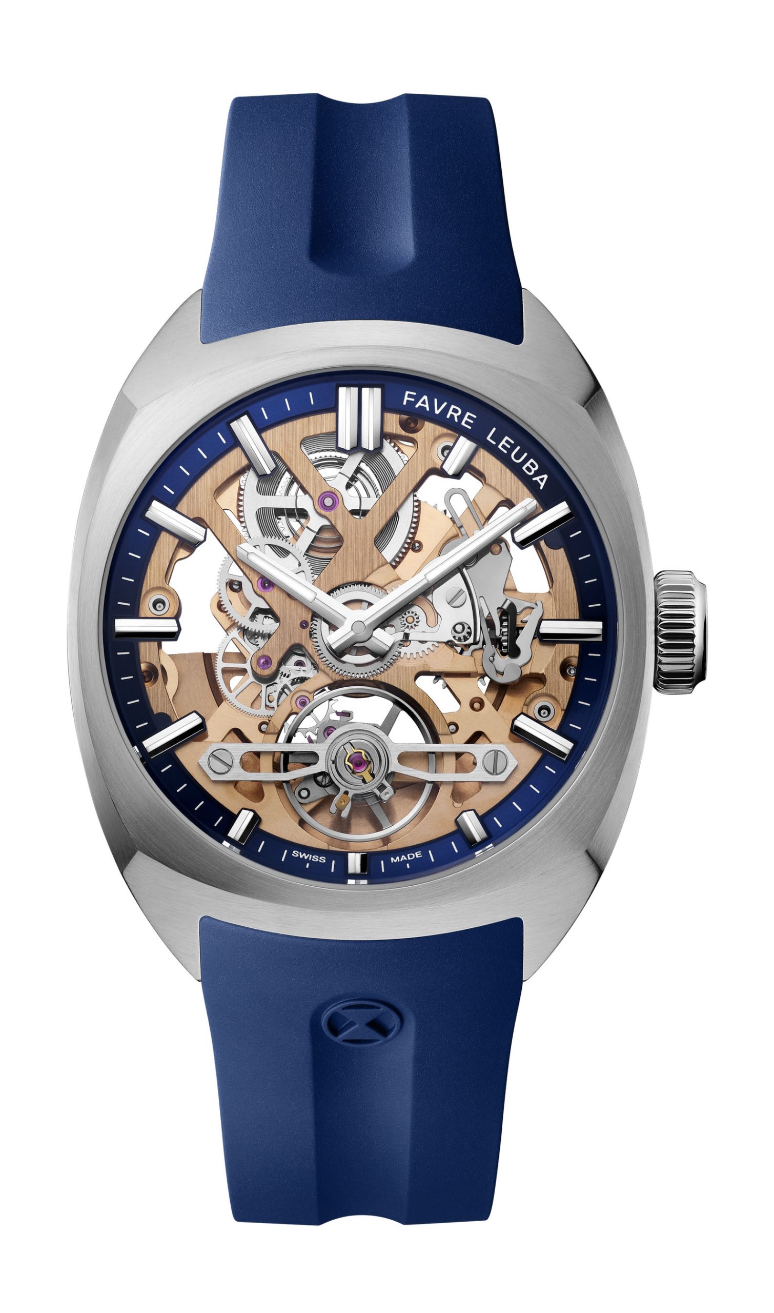 時計 favre leuba duromaticautomaticacero36mm FAVRE LEUBA Chief Skeleton Watch | 00.20106.105.02.302