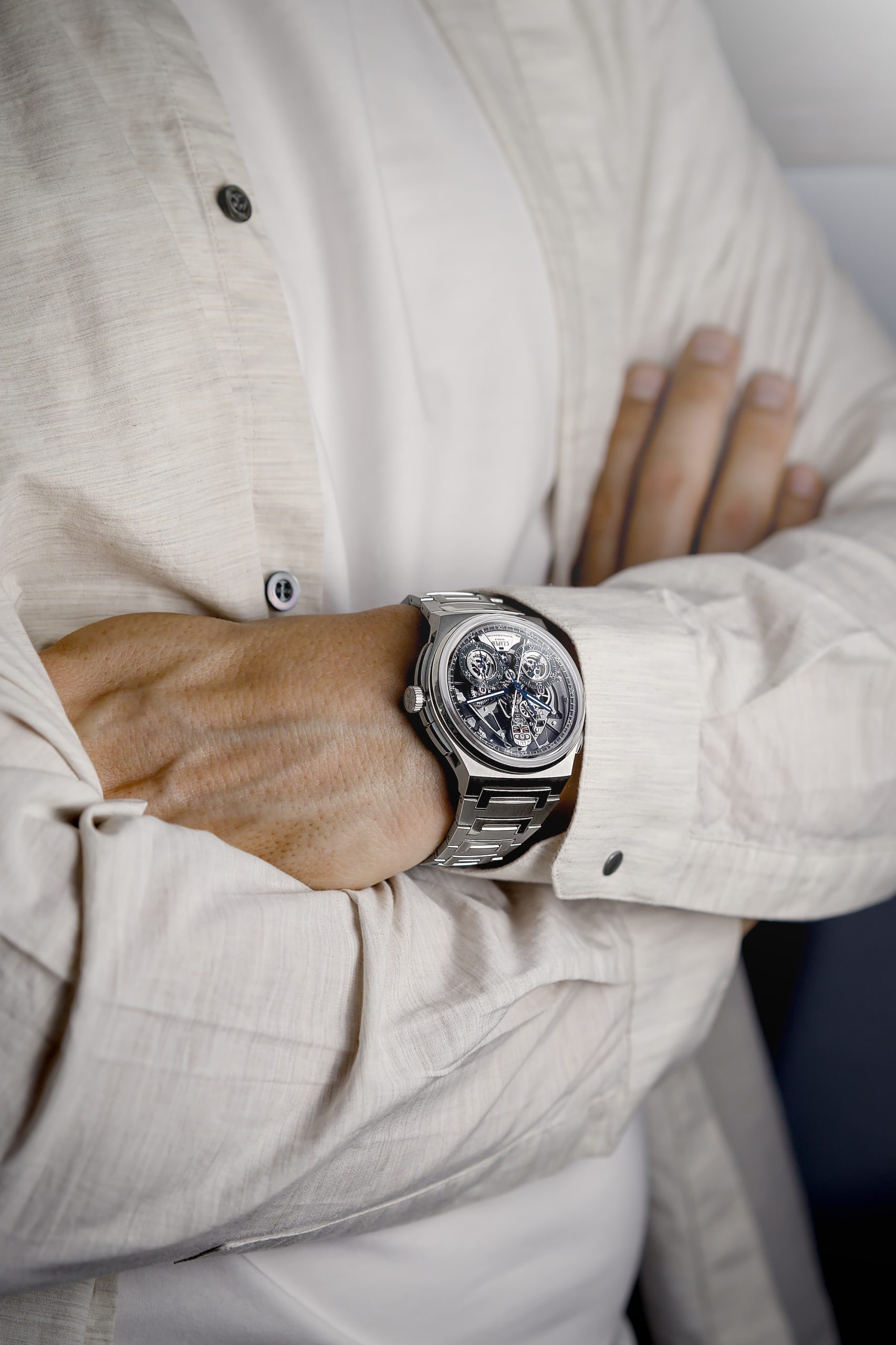 Czapek Antarctique Rattrapante ‘R.U.R.’ Edition