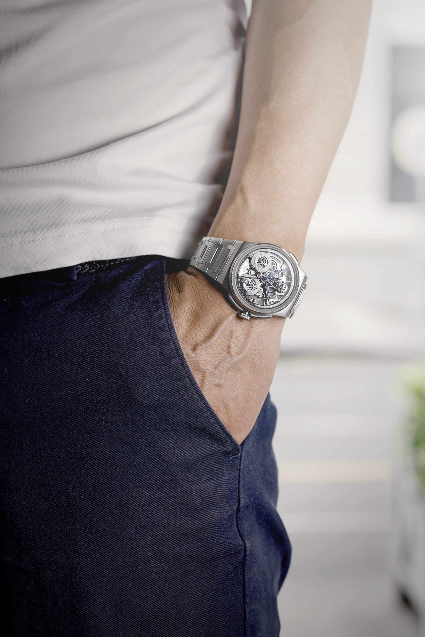 Czapek Antarctique Rattrapante ‘R.U.R.’ Edition