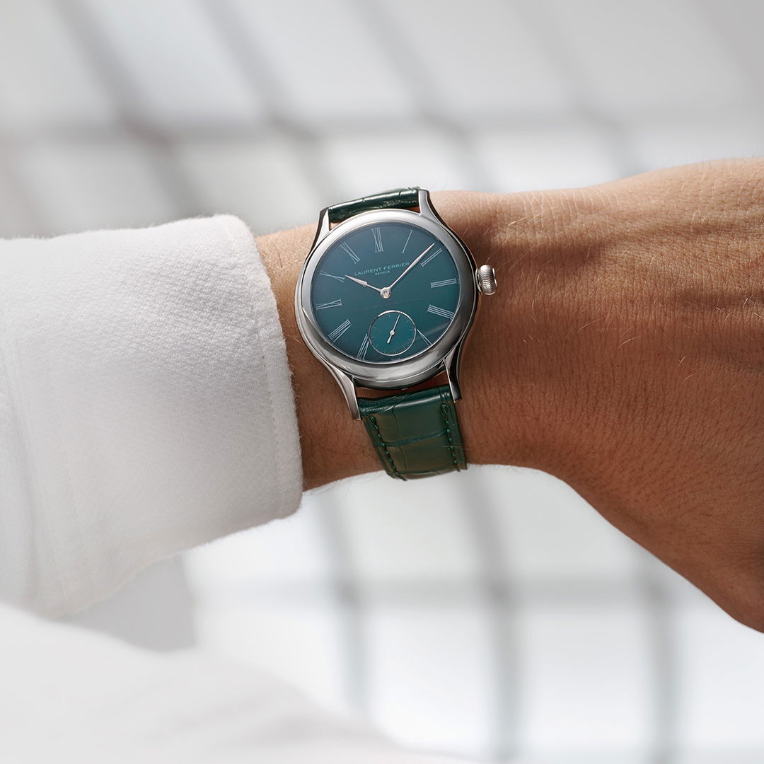 Laurent Ferrier Classic Tourbillon Teal -Série Atelier VII