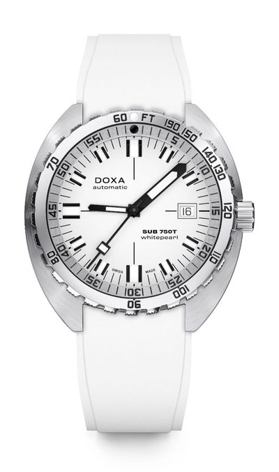 Doxa SUB 750T Whitepearl