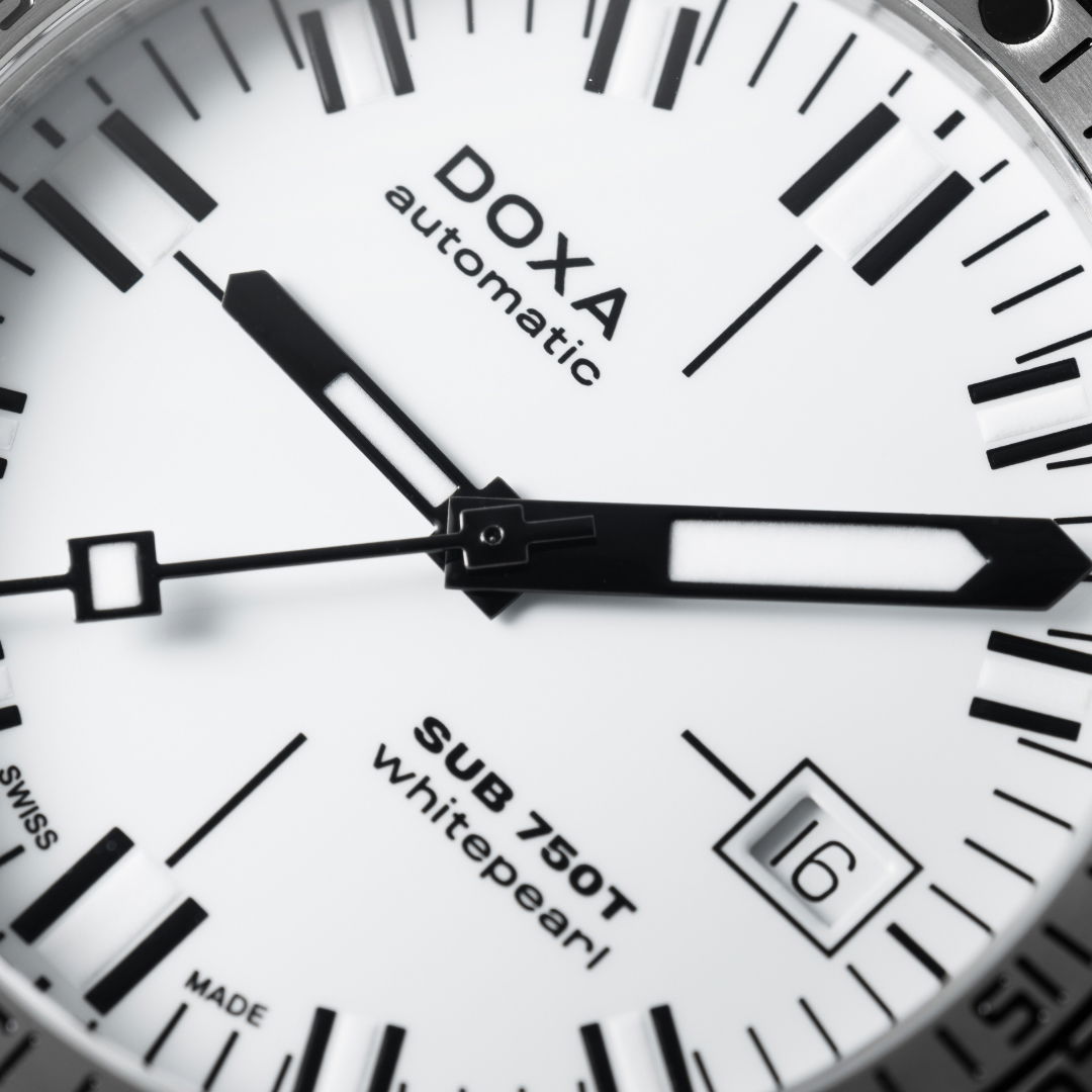 Doxa SUB 750T Whitepearl