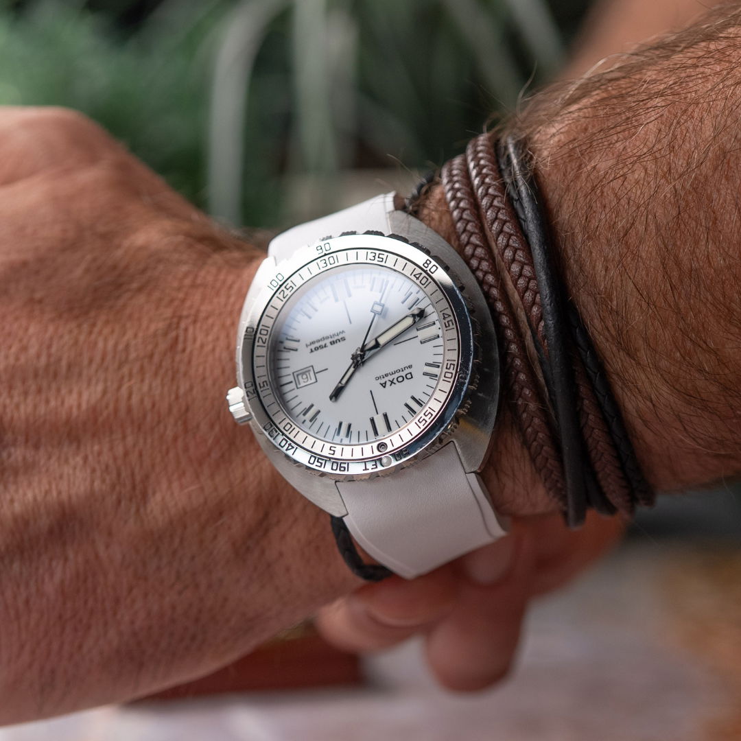 Doxa SUB 750T Whitepearl