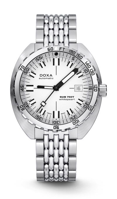 Doxa SUB 750T Whitepearl
