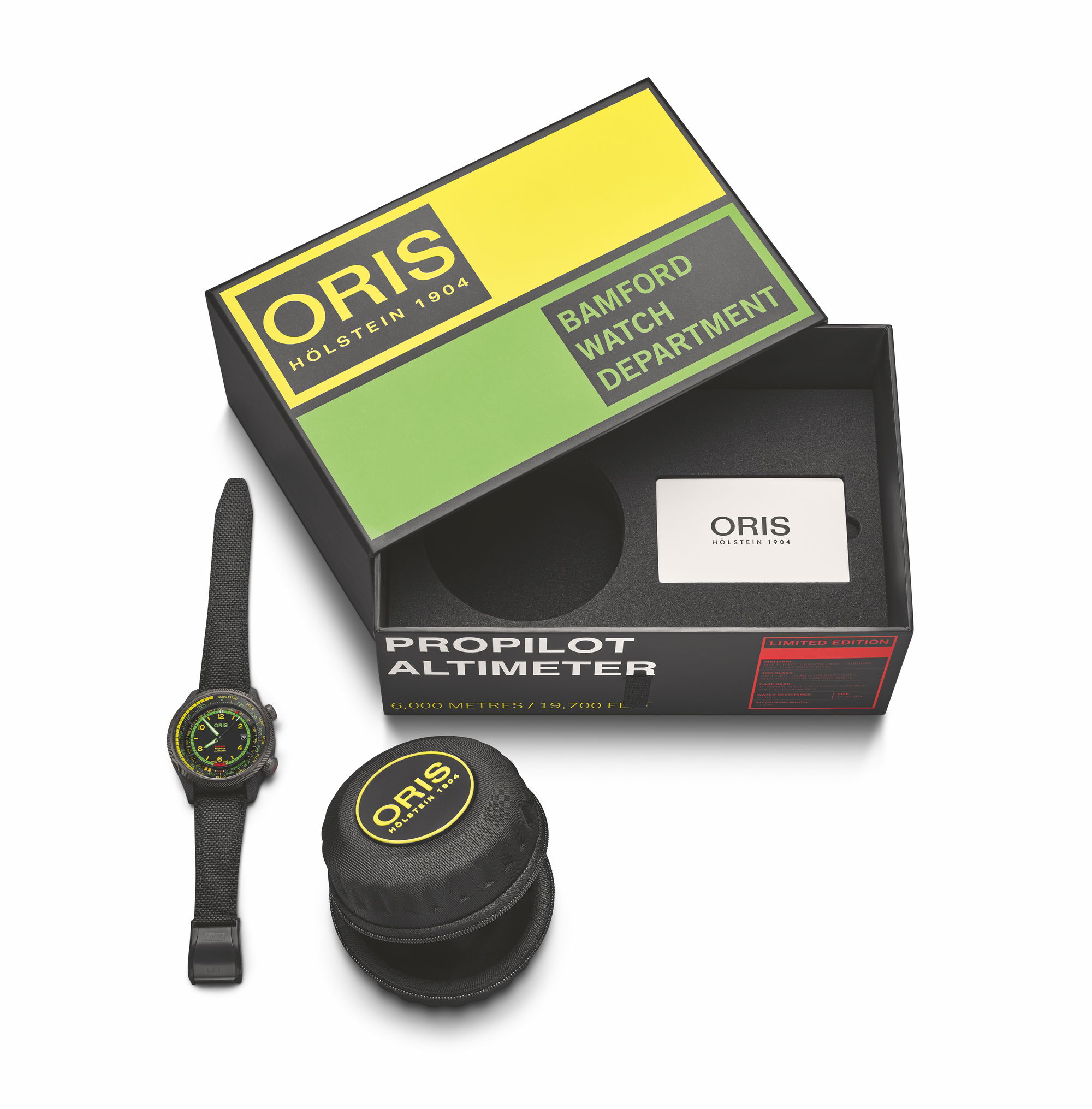Oris Oris X Bamford ProPilot Altimeter "Mission Control"