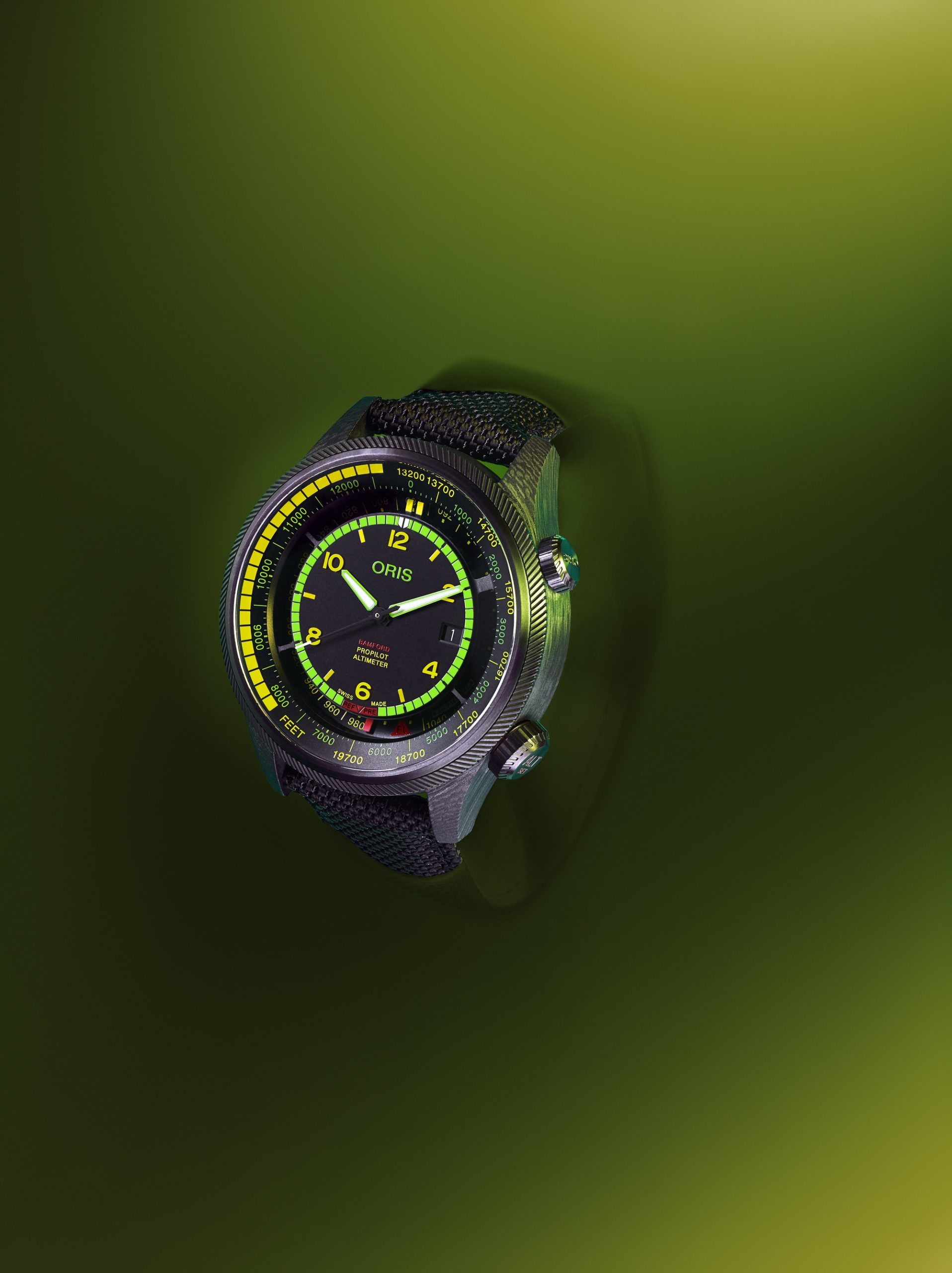 Oris Oris X Bamford ProPilot Altimeter "Mission Control"