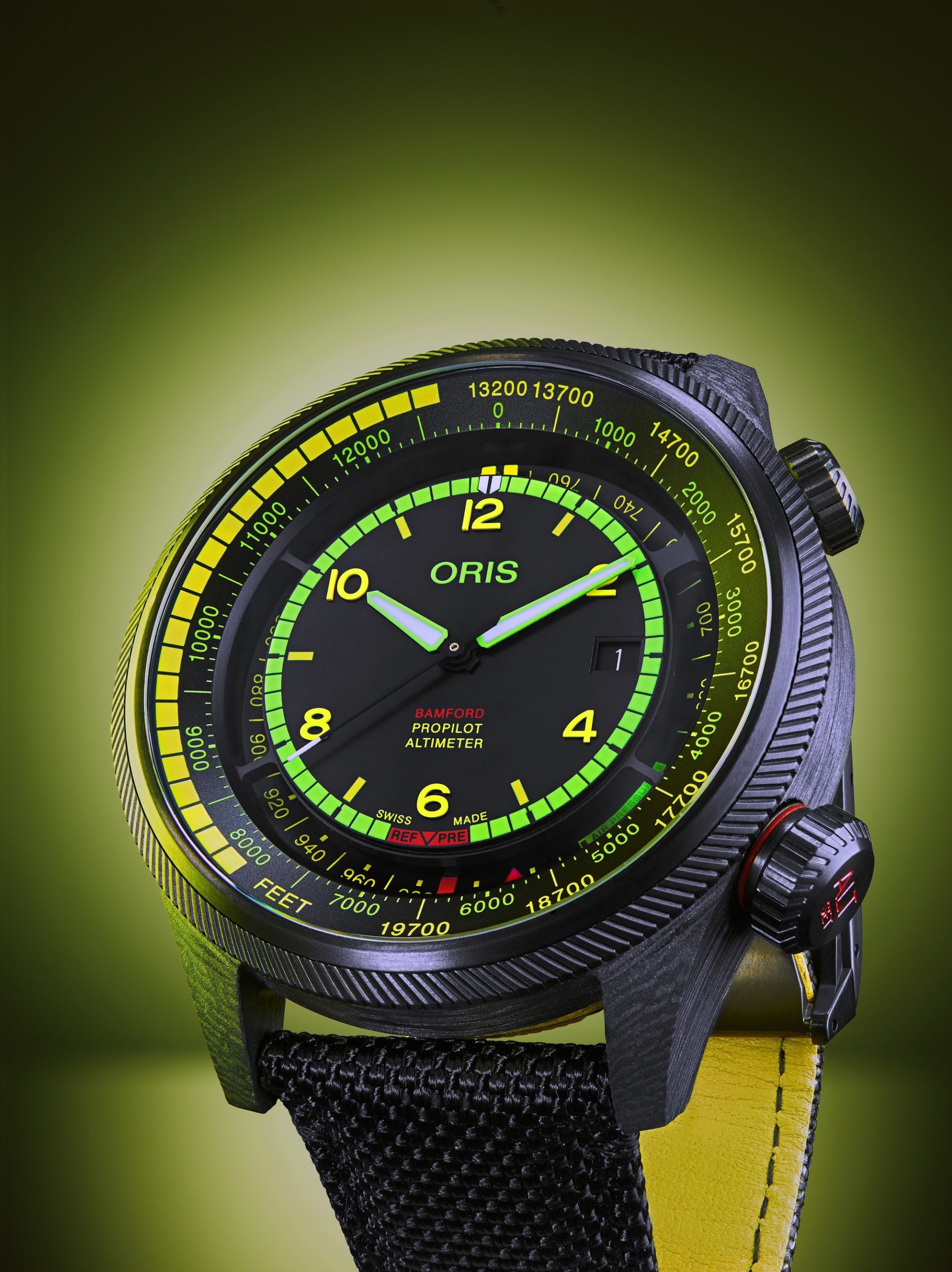 Oris X Bamford ProPilot Altimeter "Mission Control" - Image 6