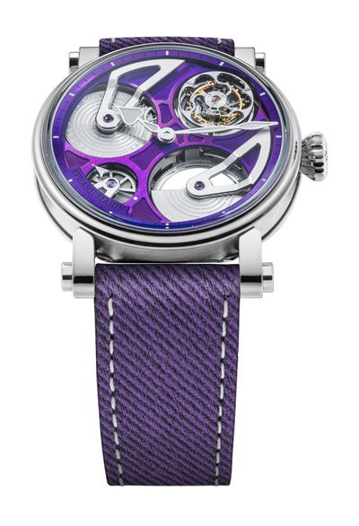 Speake-Marin Openworked Tourbillon Purple Hour