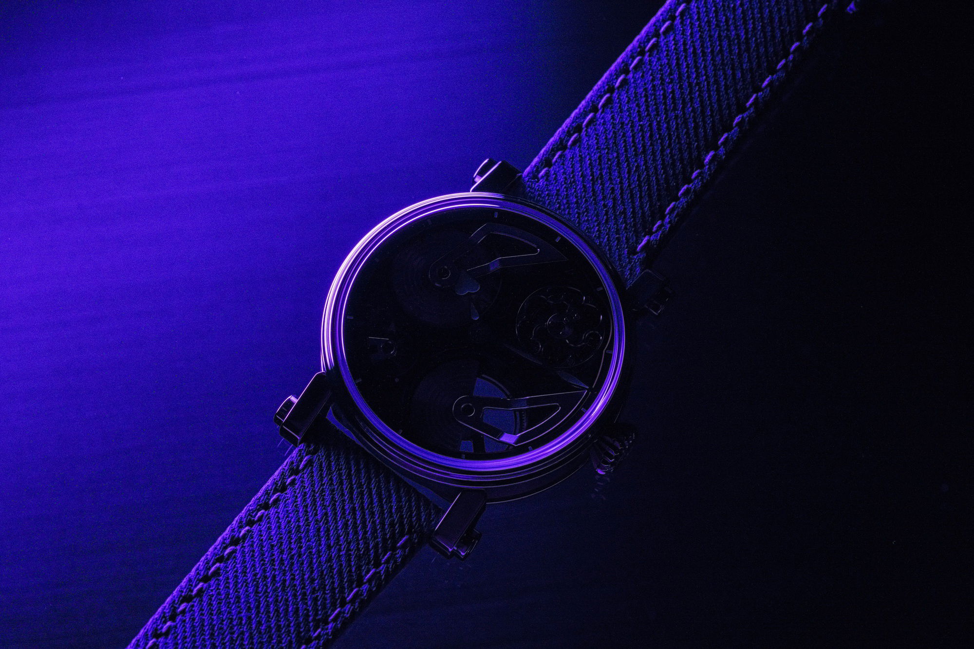 Speake-Marin Openworked Tourbillon Purple Hour