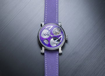 Speake-Marin Openworked Tourbillon Purple Hour