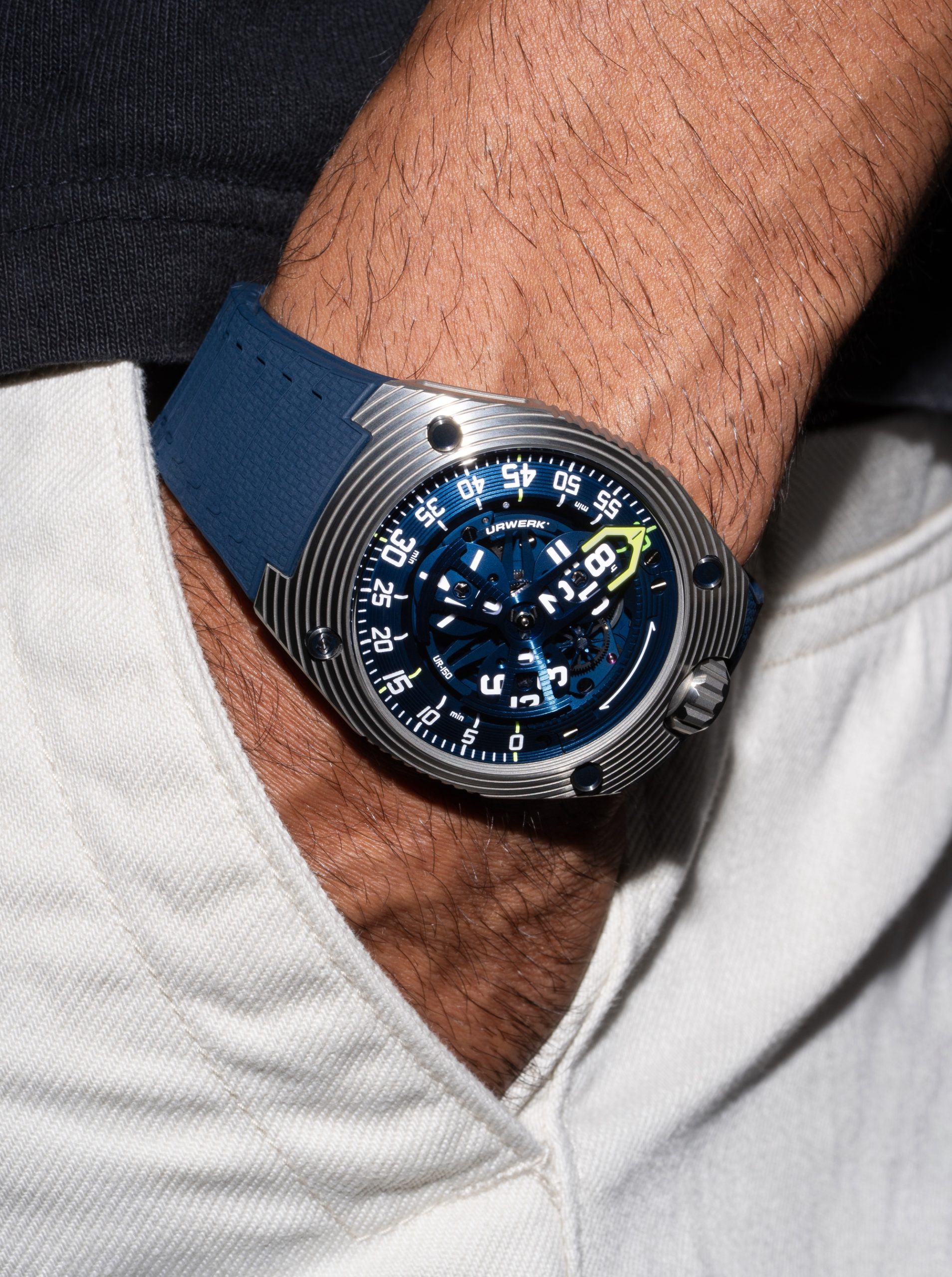 Urwerk UR-150 Blue Scorpion