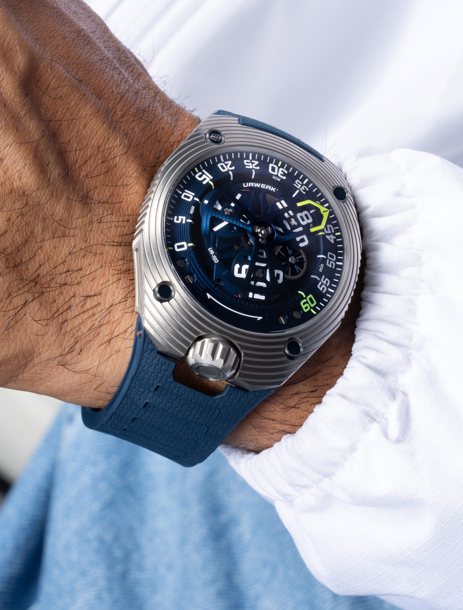 Urwerk UR-150 Blue Scorpion