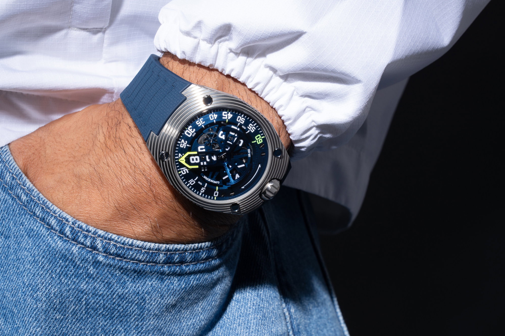 Urwerk UR-150 Blue Scorpion