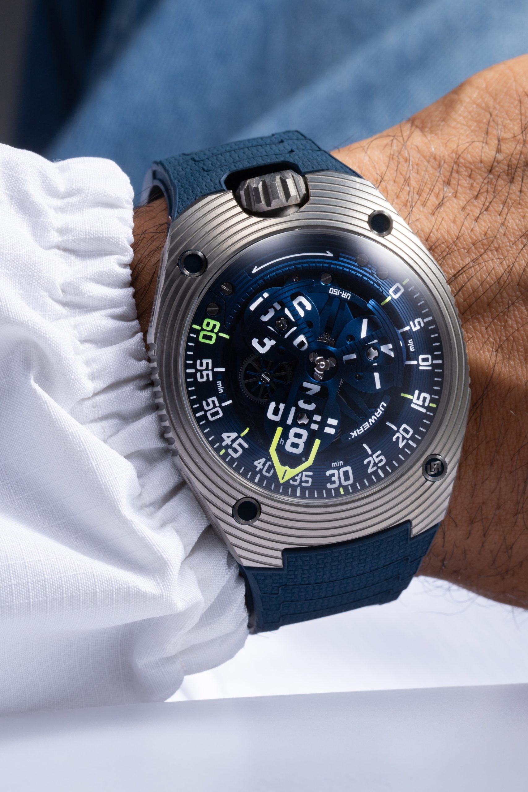 Urwerk UR-150 Blue Scorpion