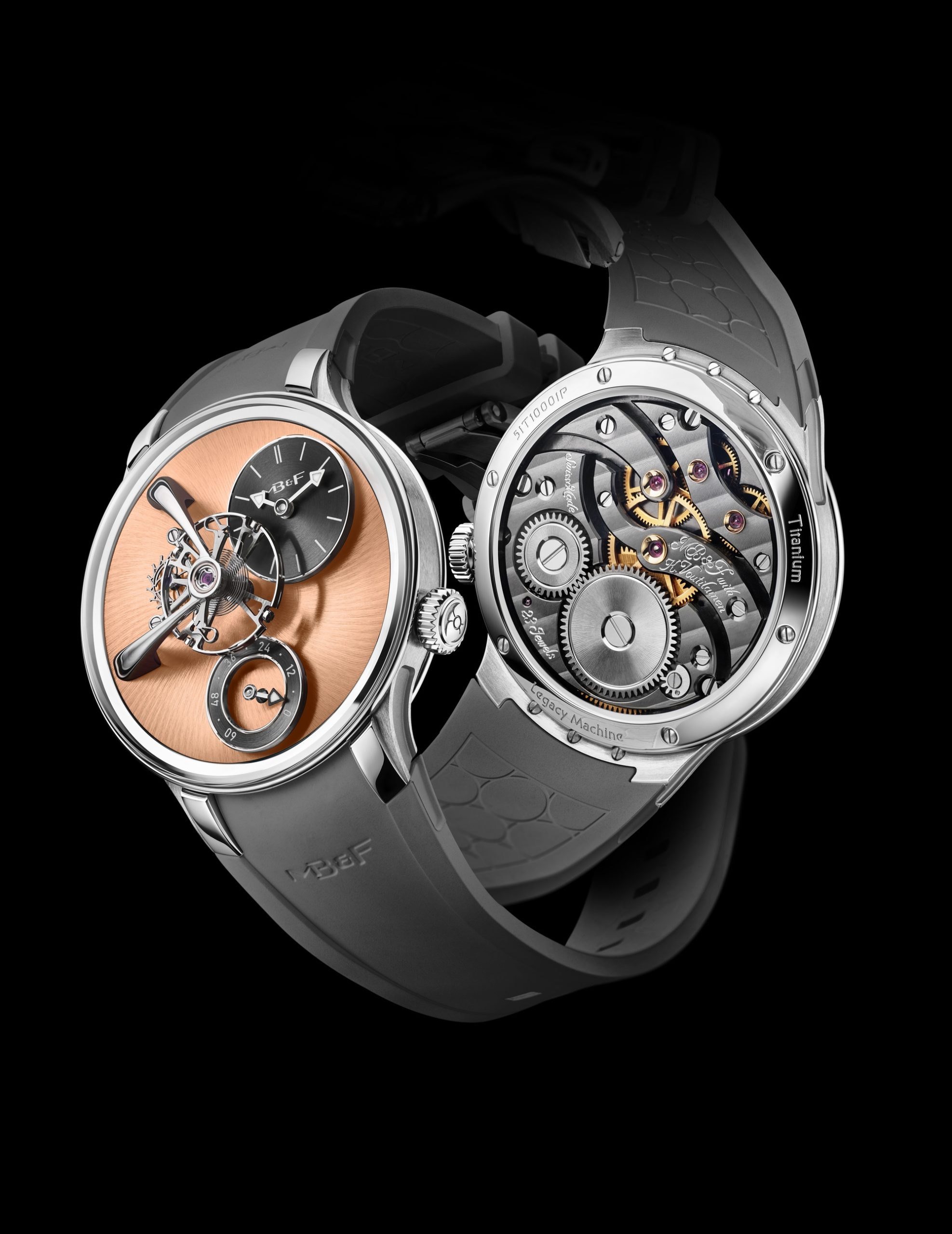 MB&amp;F LM101 EVO Ti Salmon